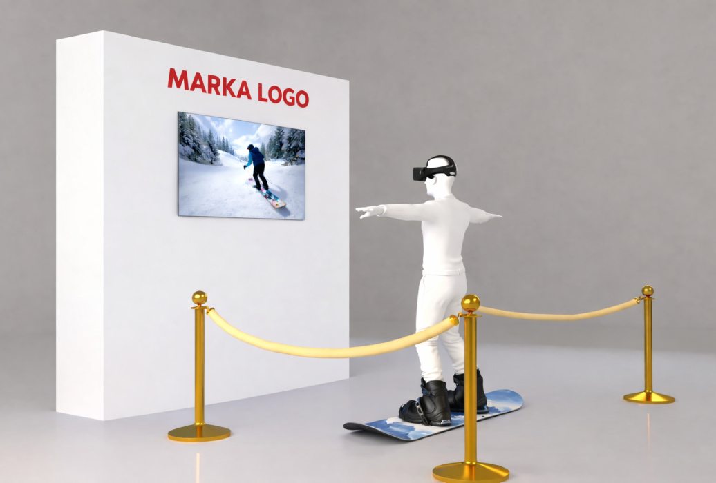 VR Snowboard Similasyonu